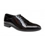 Pantofi barbati piele naturala - Model Donato Negru Lac